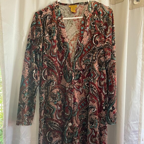 Velvet Robe or Throw - Picture 1 of 2